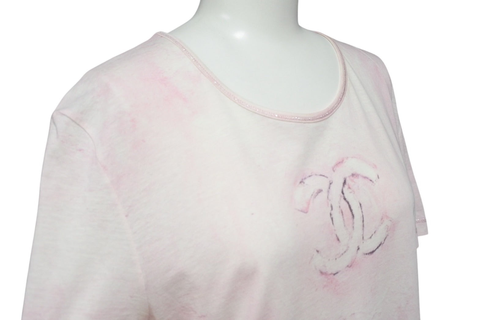 CHANEL シャネル ココマーク カットソー 34 CHANEL シャネル Tシャツ ココマーク タイダイ柄 P34611K02001
