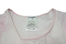 画像をギャラリービューアに読み込む, CHANEL シャネル Tシャツ ココマーク タイダイ柄 P34611K02001 フランス製 コットン ピンク 34 美品 中古 4c075633