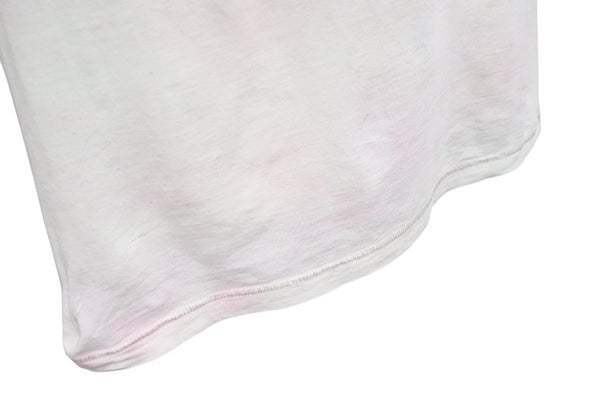CHANEL Chanel T-shirt here mark tie dye pattern P34611K02001 Made in France Cotton Pink 34 Good Condition Used 4c075633