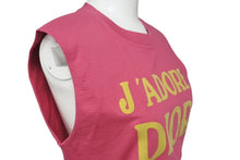Load image into Gallery viewer, ChristianDior クリスチャンディオール J'ADORE ジャドール タンクトップ 2A12155300 サイズ40 ガリアーノ期 ピンク 美品 中古 4c075635
