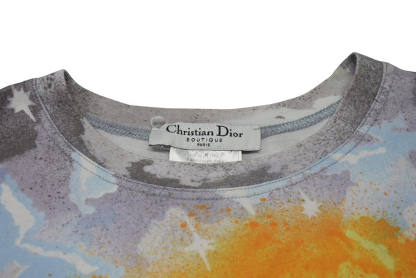 Very good condition CHRISTIAN DIOR Christian Dior Galliano period KAOS T-shirt 4P16155205 Gray Graphic 40 Used 4c075638