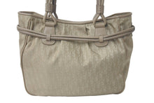 Load image into Gallery viewer, 極美品 CHRISTIAN DIOR クリスチャンディオール ハンドバッグ トートバッグ 2007 ヴィンテージ キャンバス レザー ベージュ 中古 4c075640