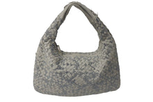 画像をギャラリービューアに読み込む, 極美品 BOTTEGAVENETA ボッテガヴェネタ ショルダーバッグ イントレチャート フリンジ ホーボー レザー アイボリー 中古 4c075652