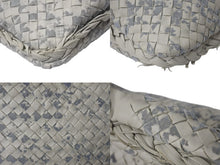 画像をギャラリービューアに読み込む, 極美品 BOTTEGAVENETA ボッテガヴェネタ ショルダーバッグ イントレチャート フリンジ ホーボー レザー アイボリー 中古 4c075652