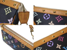 画像をギャラリービューアに読み込む, LOUISVUITTON ルイヴィトン ポシェットアクセソワール アクセサリーポーチ M92648 モノグラム マルチカラー ブラック 美品 中古 4c075655