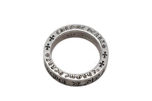 画像をギャラリービューアに読み込む, CHROME HEARTS クロムハーツ リング 6mm スペーサーファックユーリング 指輪 サイズ20.5号 シルバー 925刻印 12.2g 中古 4c075658