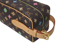 Load image into Gallery viewer, 新品未使用 LOUIS VUITTON x Tyler The Creator ルイヴィトン タイラー ザクリエーター モノグラムクラギー ロッカードップキット ハンドバッグ M47069 ブラウン 中古 4c075667