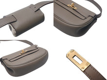 Load image into Gallery viewer, 新品未使用 HERMES エルメス ショルダーバッグ ケリームーブ スイフト エトゥープ ゴールド金具 B刻印 4c075677