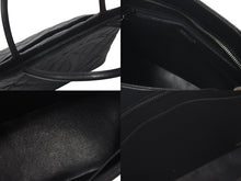Load image into Gallery viewer, 極美品 CHANEL シャネル 復刻トートバッグ ハンドバッグ 7番台 キャビアスキン ブラック ココマーク ロゴ 鞄 シルバー金具 中古 4c075700