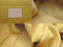 Load image into Gallery viewer, 極美品 LOUIS VUITTON ルイヴィトン ミニプリーティ ハンドバッグ M95050 モノグラムデニム レザー ブルー 中古 4c075703