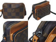 画像をギャラリービューアに読み込む, LOUIS VUITTON ルイヴィトン ナイルメッセンジャー PM ショルダーバッグ ダミエジャイアント NIGO N40359 ブラウン 美品 中古 4c075722