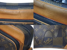 画像をギャラリービューアに読み込む, LOUIS VUITTON ルイヴィトン ナイルメッセンジャー PM ショルダーバッグ ダミエジャイアント NIGO N40359 ブラウン 美品 中古 4c075722