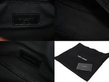 Load image into Gallery viewer, 極美品 SAINT LAURENT サンローラン クラッチバッグ クロコ型押し GUE664555 0521 イタリア製 レザー ブラック 中古 4c075725