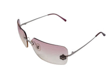 Load image into Gallery viewer, CHANEL シャネル カメリア サングラス ピンクスモークグラデーション プラスチック 62□15 120 4085 c.124/8D 美品 中古 4c075738