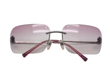 Load image into Gallery viewer, CHANEL シャネル サングラス フレームレス 4017-D c.124/58 ピンクグラデーション ココマーク イタリア製 美品 中古 4c075740