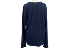 Load image into Gallery viewer, lucien pellatfinet ルシアン ペラフィネ ニット スカル LPF キャップ トップス ネイビー ネイビー グレー 美品 中古 4c075751 正規品