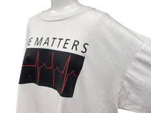 画像をギャラリービューアに読み込む, VINTAGE ヴィンテージ 90's Time matters タイムマターズ 半袖Tシャツ サイズXL ホワイト コットン 古着 美品 中古 4c075766