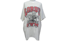 画像をギャラリービューアに読み込む, VINTAGE ヴィンテージ 1990年製 LORD'S GYM ローズジム Tシャツ サイズL ジーザス キリスト ホワイト 古着 中古 4c075779