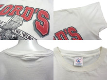 画像をギャラリービューアに読み込む, VINTAGE ヴィンテージ 1990年製 LORD'S GYM ローズジム Tシャツ サイズL ジーザス キリスト ホワイト 古着 中古 4c075779
