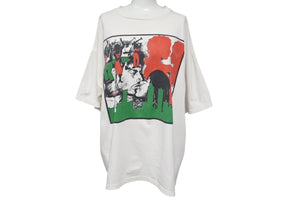 VINTAGE SOMETIMES I GET FREAKY! Short sleeve T-shirt Size XL White ADVANCE ATHLETIC Old clothes Good condition Used 4c075781