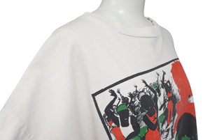 VINTAGE SOMETIMES I GET FREAKY! Short sleeve T-shirt Size XL White ADVANCE ATHLETIC Old clothes Good condition Used 4c075781