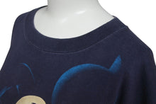 画像をギャラリービューアに読み込む, VINTAGE ヴィンテージ MICKY ミッキー オフィシャル 半袖Tシャツ コットン ネイビー ベージュ ONE SIZE 良品 中古 4c075813