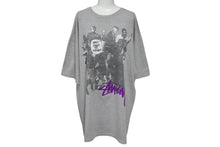 画像をギャラリービューアに読み込む, OLD STUSSY オールドステューシー フォト 半袖Tシャツ 古着 ヴィンテージ コットン グレー ブラック サイズXL 美品 中古 4c075818