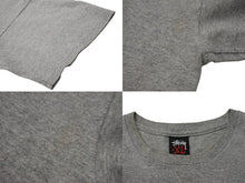 画像をギャラリービューアに読み込む, OLD STUSSY オールドステューシー フォト 半袖Tシャツ 古着 ヴィンテージ コットン グレー ブラック サイズXL 美品 中古 4c075818