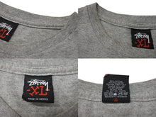 画像をギャラリービューアに読み込む, OLD STUSSY オールドステューシー フォト 半袖Tシャツ 古着 ヴィンテージ コットン グレー ブラック サイズXL 美品 中古 4c075818