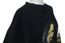 画像をギャラリービューアに読み込む, VINTAGE ヴィンテージ 90s CHARLES MANSON チャールズマンソン Got Milk? 半袖Tシャツ ブラック 古着 美品 中古 4c075829