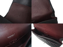 Load image into Gallery viewer, 極美品 CHANEL シャネル マトラッセ33 Wフラップ Wチェーン ショルダーバッグ 15番台 キャビアスキン ブラック シルバー金具 中古 4c075851