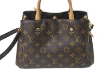 Load image into Gallery viewer, 極美品 LOUIS VUITTON ルイヴィトン モンテーニュBB モノグラム ハンドバッグ M41055 CA2114 ブラウン 中古 4c075860