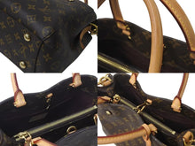 Load image into Gallery viewer, 極美品 LOUIS VUITTON ルイヴィトン モンテーニュBB モノグラム ハンドバッグ M41055 CA2114 ブラウン 中古 4c075860