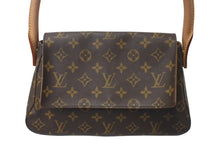 画像をギャラリービューアに読み込む, 極美品 LOUIS VUITTON ルイヴィトン モノグラム ミニルーピング ショルダーバッグ M51147 PVC レザー ブラウン 中古 4c075871