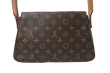 画像をギャラリービューアに読み込む, 極美品 LOUIS VUITTON ルイヴィトン モノグラム ミニルーピング ショルダーバッグ M51147 PVC レザー ブラウン 中古 4c075871