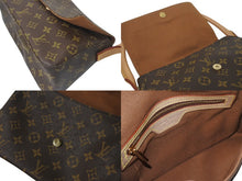 画像をギャラリービューアに読み込む, 極美品 LOUIS VUITTON ルイヴィトン モノグラム ミニルーピング ショルダーバッグ M51147 PVC レザー ブラウン 中古 4c075871