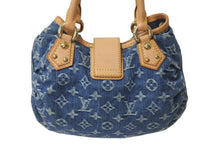Load image into Gallery viewer, 極美品 LOUIS VUITTON ルイヴィトン モノグラムデニム プリ―ティ ハンドバッグ ブルー ゴールド金具 M95020 中古 4c075878