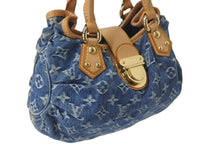 Load image into Gallery viewer, 極美品 LOUIS VUITTON ルイヴィトン モノグラムデニム プリ―ティ ハンドバッグ ブルー ゴールド金具 M95020 中古 4c075878
