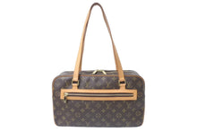 画像をギャラリービューアに読み込む, LOUISVUITTON ルイヴィトン シテGM ショルダーバッグ モノグラム M51181 PVC ヌメ革 ブラウン ゴールド金具 美品 中古 4c075879