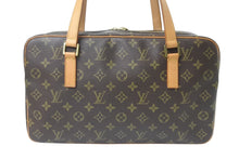 画像をギャラリービューアに読み込む, LOUISVUITTON ルイヴィトン シテGM ショルダーバッグ モノグラム M51181 PVC ヌメ革 ブラウン ゴールド金具 美品 中古 4c075879