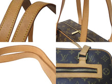 画像をギャラリービューアに読み込む, LOUISVUITTON ルイヴィトン シテGM ショルダーバッグ モノグラム M51181 PVC ヌメ革 ブラウン ゴールド金具 美品 中古 4c075879
