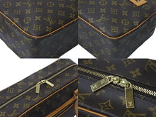 画像をギャラリービューアに読み込む, LOUISVUITTON ルイヴィトン シテGM ショルダーバッグ モノグラム M51181 PVC ヌメ革 ブラウン ゴールド金具 美品 中古 4c075879