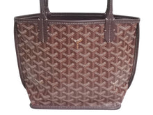 Load image into Gallery viewer, 極美品 GOYARD ゴヤール アンジュミニポーチ ハンドバッグ ANJOUSMINCG33TY33P バーガンディ レザー PVC 中古 4c075881