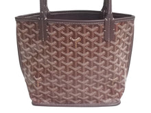 Load image into Gallery viewer, 極美品 GOYARD ゴヤール アンジュミニポーチ ハンドバッグ ANJOUSMINCG33TY33P バーガンディ レザー PVC 中古 4c075881