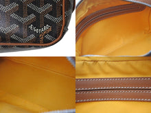 Load image into Gallery viewer, 極美品 GOYARD ゴヤール カップヴェールPM ショルダーバッグ ブラウン PVC レザー シルバー金具 中古 4c075882