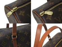 Load image into Gallery viewer, LOUIS VUITTON ルイヴィトン パピヨン30 モノグラムキャンバス ハンドバッグ 旧型 筒形 M51365 ブラウン 美品 中古 4c075892