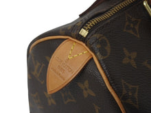 Load image into Gallery viewer, LOUIS VUITTON ルイヴィトン スピーディ25 ハンドバッグ M41528 モノグラム PVC レザー ゴールド金具 ブラウン 美品 中古 4c075893