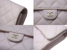 Load image into Gallery viewer, CHANEL シャネル マトラッセ 長財布 キャビアスキン ピンク 31番台 ゴールド金具 良品 中古 4c075905