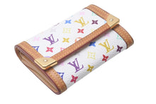 画像をギャラリービューアに読み込む, LOUIS VUITTON ルイヴィトン モノグラムマルチカラー ポルトモネ プラ コインケース 小銭入れ コインパース M92657 美品 中古 4c075949