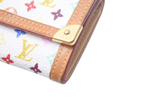 画像をギャラリービューアに読み込む, LOUIS VUITTON ルイヴィトン モノグラムマルチカラー ポルトモネ プラ コインケース 小銭入れ コインパース M92657 美品 中古 4c075949